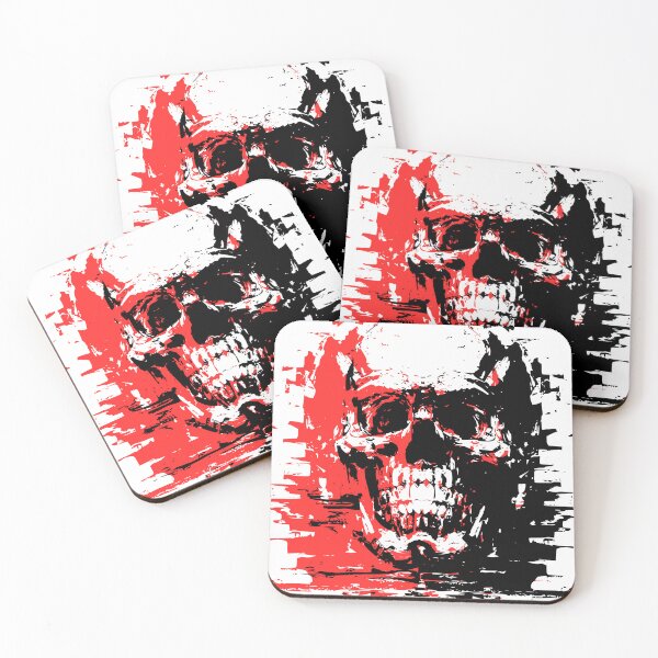 Item preview, skull face designed and sold by sableak.