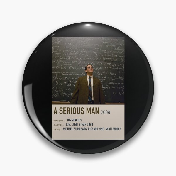 Item preview, Alluring Anonymous Private Brand Movies Humor A Serious Man Minimalist Vintage designed and sold by HarveyForaging.