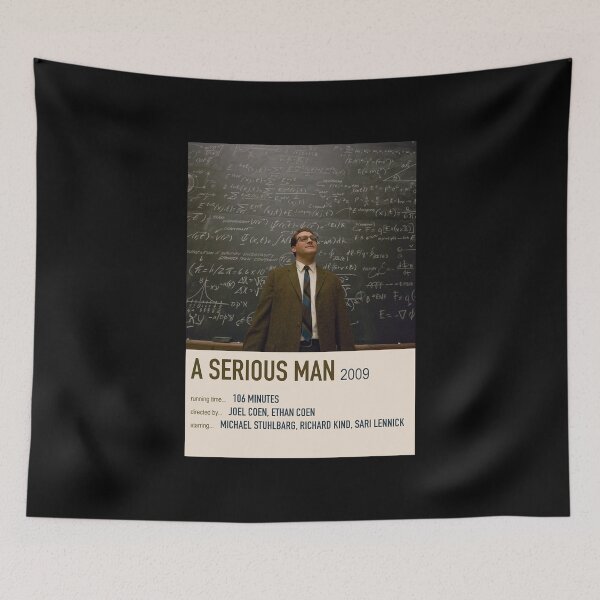 Item preview, Alluring Anonymous Private Brand Movies Humor A Serious Man Minimalist Vintage designed and sold by HarveyForaging.
