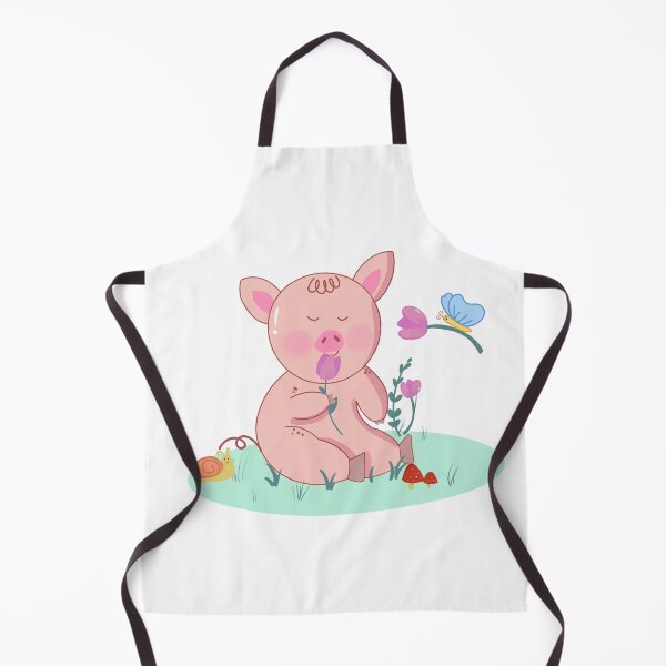Item preview, A pig named Oslo loves in garden. designed and sold by Pragatee.