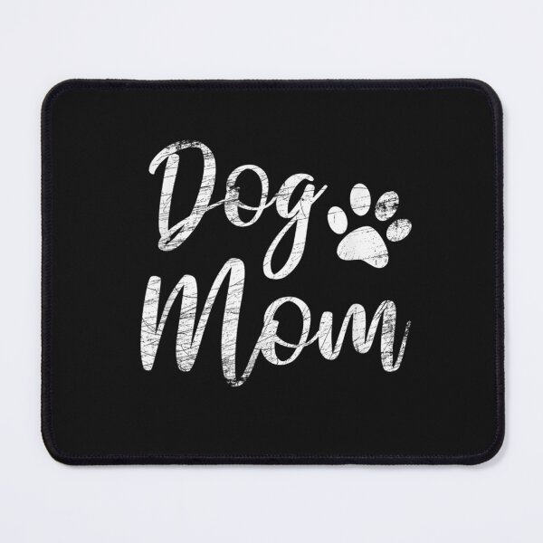 Item preview, Dog Mom - Vintage Distressed Design - Funny Dog Paw T-Shirt designed and sold by Baron-Hagen.