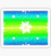 Flowery Swilrs Sticker