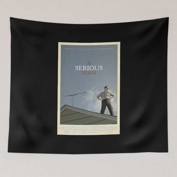 Item preview, Alluring Anonymous Private Brand Movies Humor A Serious Man Movie Poster designed and sold by HarveyForaging.