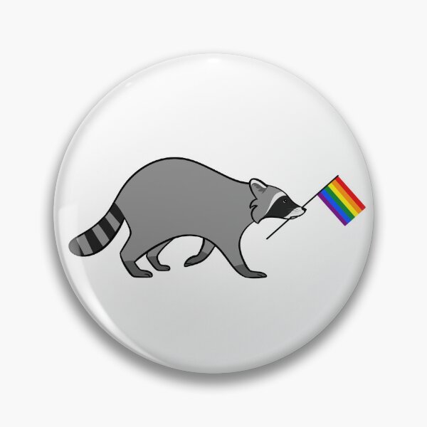 Item preview, LGBTQ+ Pride Raccoon designed and sold by Oreo-Lynx.