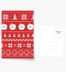 Sherlock Ugly Christmas Sweater Postcards