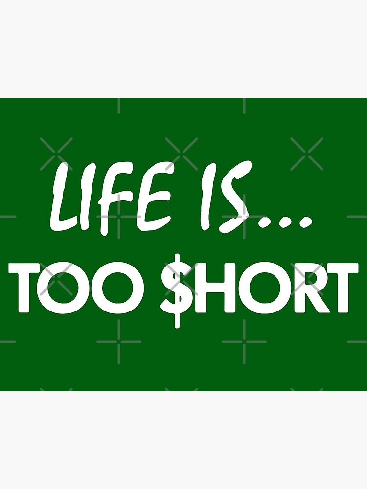 LIFE IS TOO SHORT TO CROCHET WITH CHEAP YARN Poster for Sale by antipatic