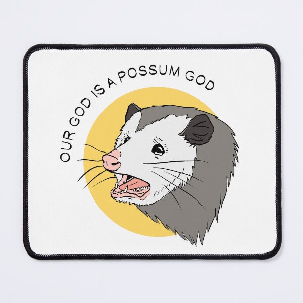 Item preview, Our God Is A Possum God designed and sold by leviathancrow.
