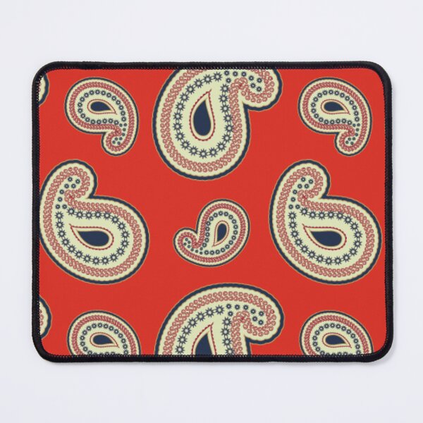 Item preview, ORIENTAL RED PAISLEY PRINT designed and sold by TuKoPaMoJa.
