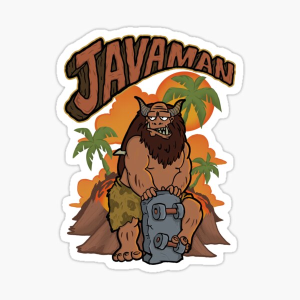 javaman Sticker