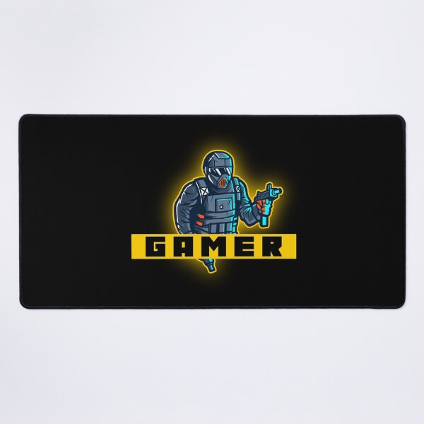 Item preview, Jugador con Shooter Force Gun designed and sold by PRIVARSHU.