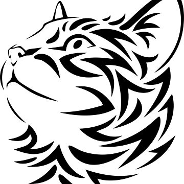 Artwork thumbnail, Tribal Kitten by Claudiocmb