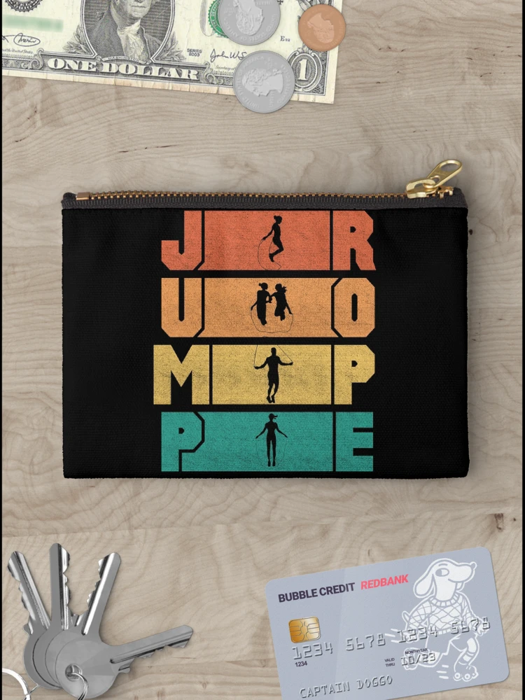 Thumbnail 3 of 4, Zipper Pouch, Jump Rope Skipping Rope Jumping Jump Rope designed and sold by ShopTheStyle.