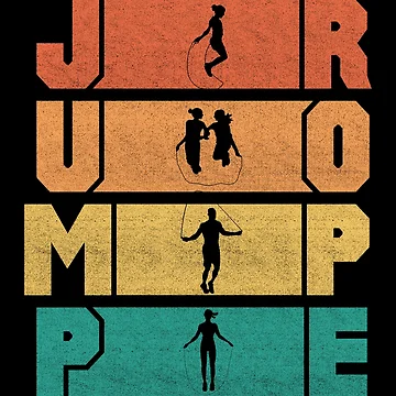 Artwork thumbnail, Jump Rope Skipping Rope Jumping Jump Rope by ShopTheStyle