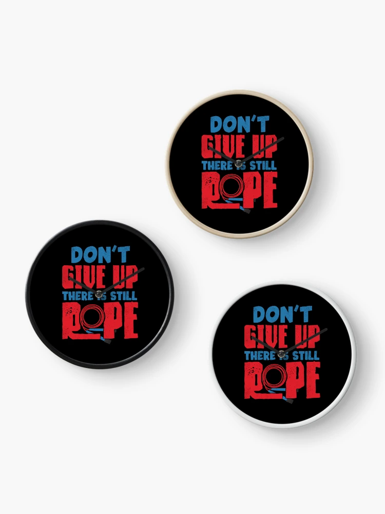 Thumbnail 3 of 4, Clock, Jump Rope Skipping Rope Jumping There Is Still Rope Funny designed and sold by ShopTheStyle.