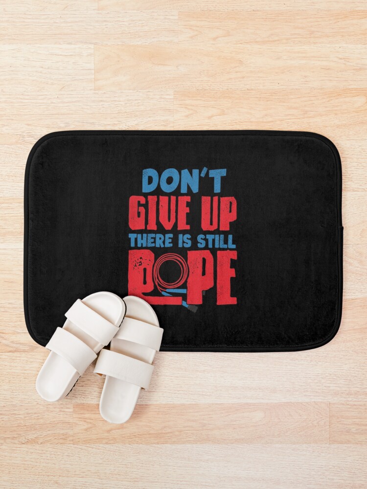 Thumbnail 1 of 6, Bath Mat, Jump Rope Skipping Rope Jumping There Is Still Rope Funny designed and sold by ShopTheStyle.