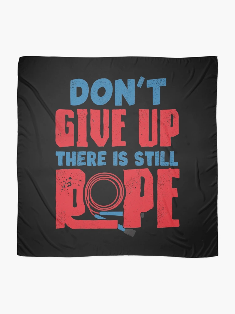 Thumbnail 2 of 3, Scarf, Jump Rope Skipping Rope Jumping There Is Still Rope Funny designed and sold by ShopTheStyle.