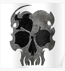 Reckless Skull Poster