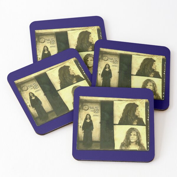 Item preview, Mugshot Gallery Janis Joplin Freedom Of Speech Arrest Classic designed and sold by CHONTESTORE.