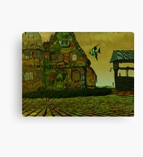 Life Inside A Bowl Canvas Print