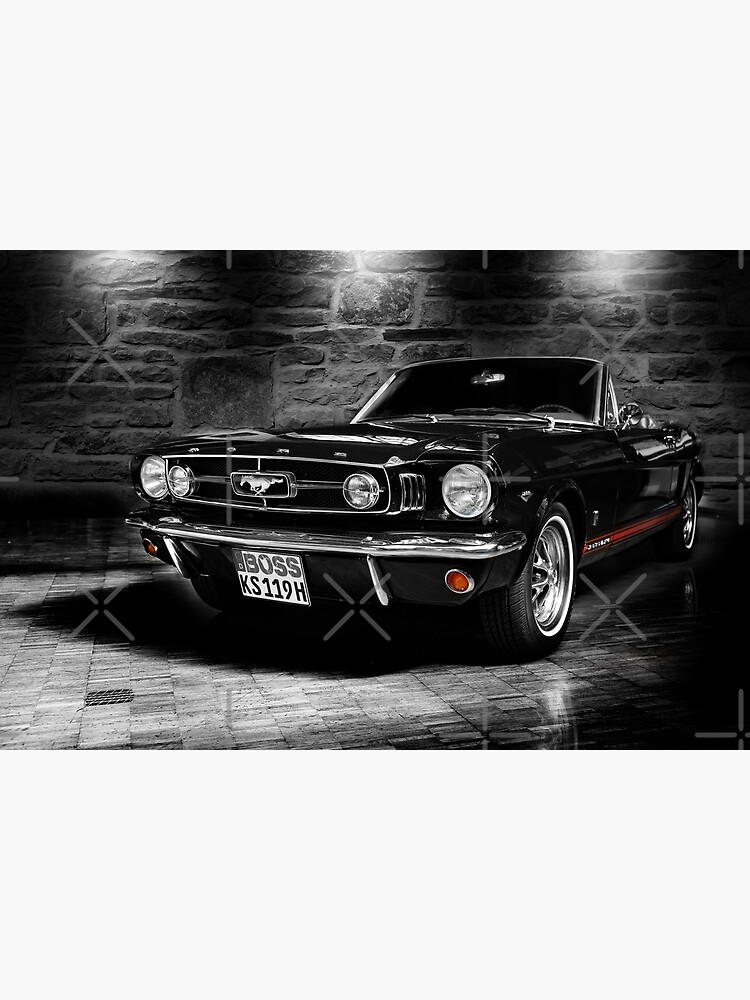 Décapsuleur mural Ford Mustang Fastback classic muscle car Bullitt