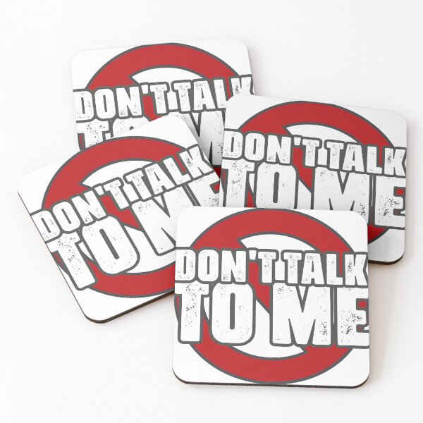 Item preview, Don't Talk to Me designed and sold by GiantessTees.