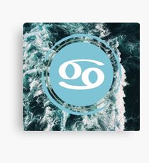 Cancer ♋ Canvas Print