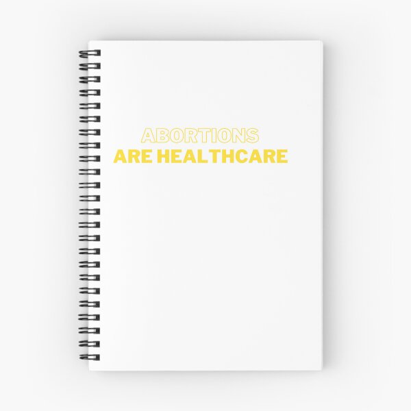 Item preview, Abortions are Healthcare (yellow) designed and sold by PaperViewStore.