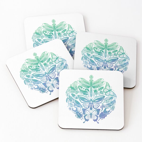 Item preview, Bugs and Butterflies: green designed and sold by Wayne Minnis.