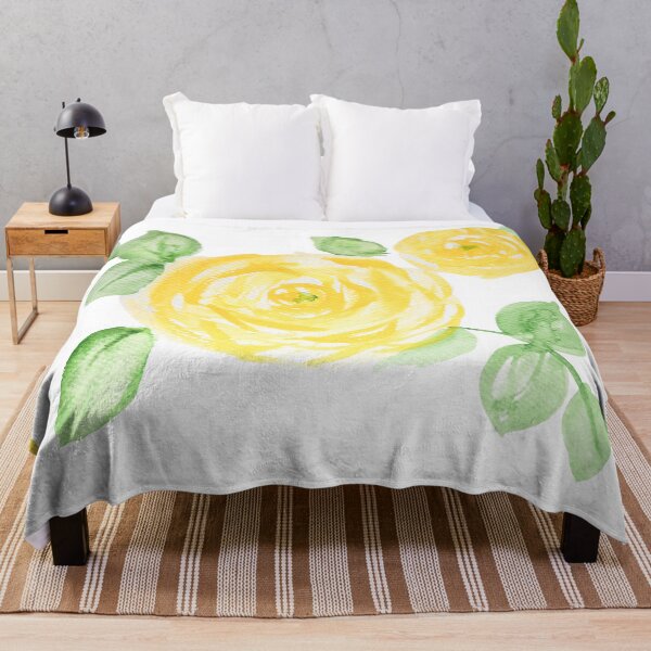 Item preview, Watercolor yellow roses designed and sold by Ilze Lucero.