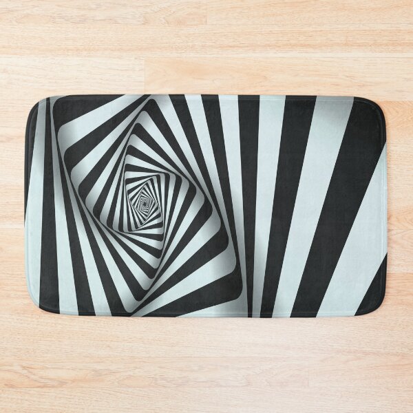 Item preview, Monochrome B&W Repeat Monotone Pattern Design #10 designed and sold by tessellnator.