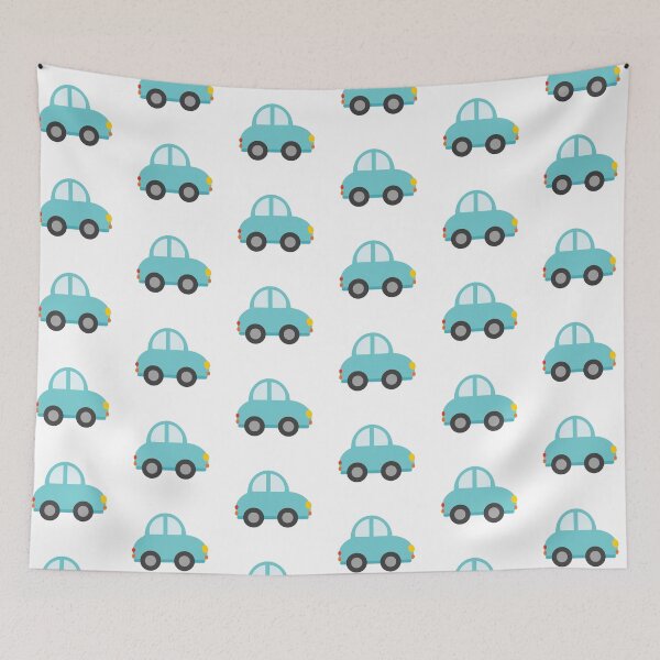 Item preview, Blue Car Pattern designed and sold by StudioShine.