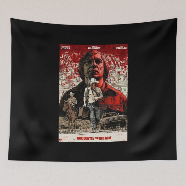 Item preview, Alluring Anonymous Private Brand Movies Humor No Country For Old Men Poster Retro designed and sold by HarveyForaging.