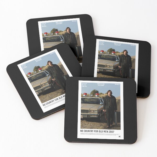 Item preview, Alluring Anonymous Private Brand Movies Humor No Country For Old Minimalist MovieGift designed and sold by HarveyForaging.