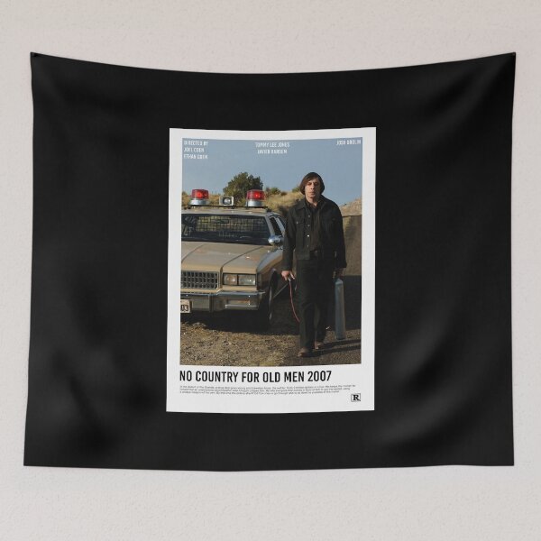 Item preview, Alluring Anonymous Private Brand Movies Humor No Country For Old Minimalist MovieGift designed and sold by HarveyForaging.