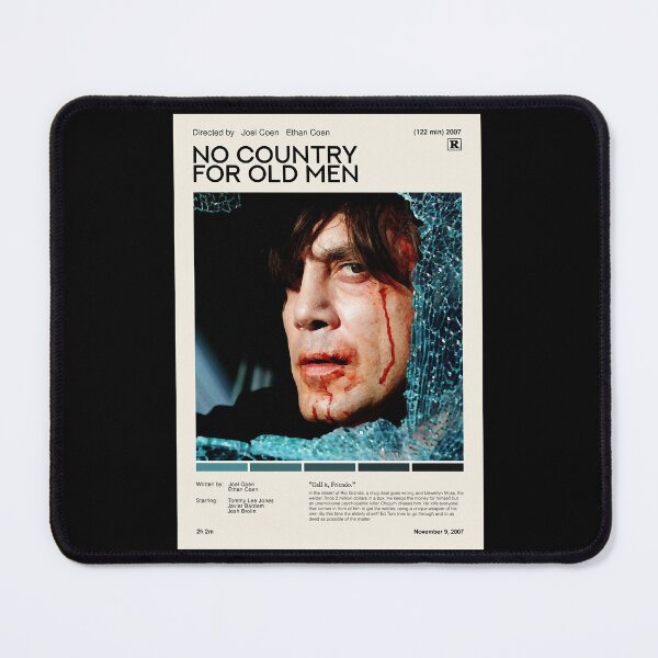 Item preview, Alluring Anonymous Private Brand Movies Humor No Country Minimalist Movie designed and sold by HarveyForaging.