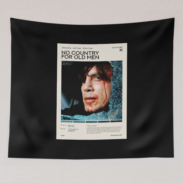 Item preview, Alluring Anonymous Private Brand Movies Humor No Country Minimalist Movie designed and sold by HarveyForaging.