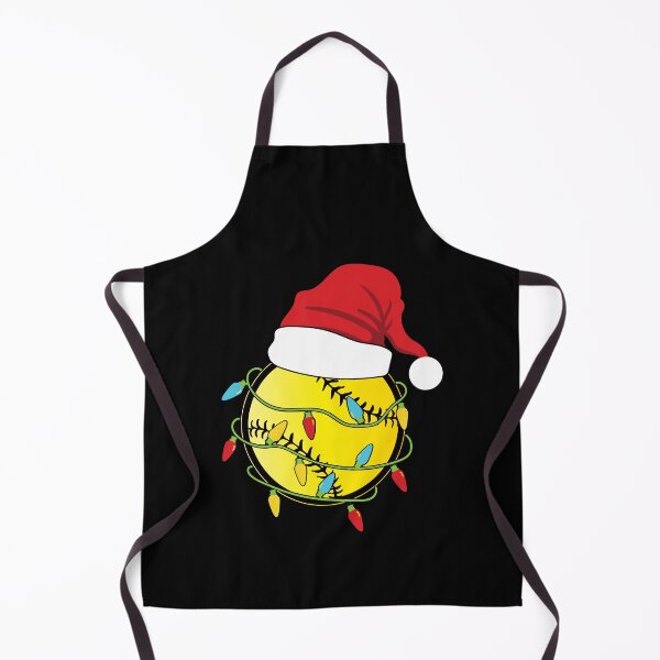 Item preview, Christmas Light Santa Softball Fastpitch designed and sold by 99Fastpitch.