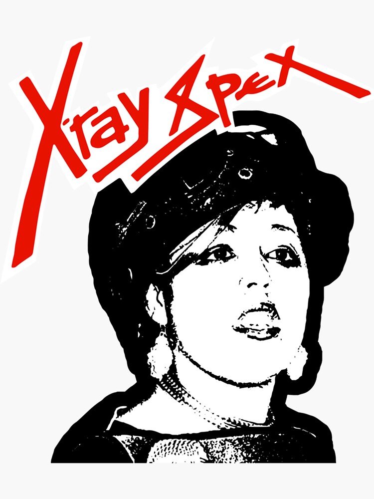 "XRay Spex Zipped Hoodie" Sticker for Sale by jacqueline221 Redbubble