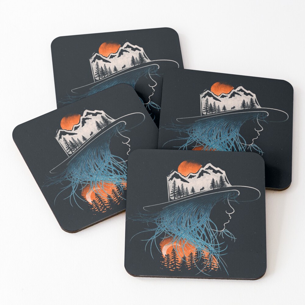 Item preview, Coasters (Set of 4) designed and sold by Rudraa27.