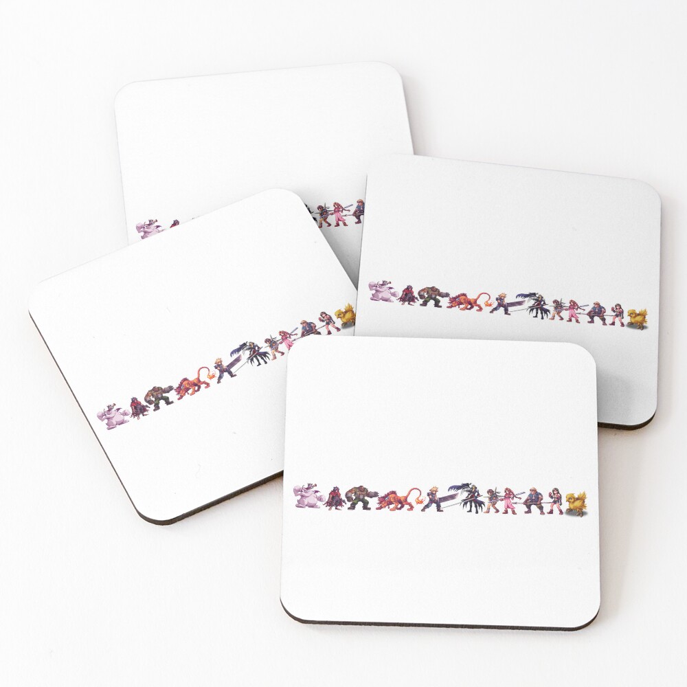 Item preview, Coasters (Set of 4) designed and sold by 8BitGlassware.