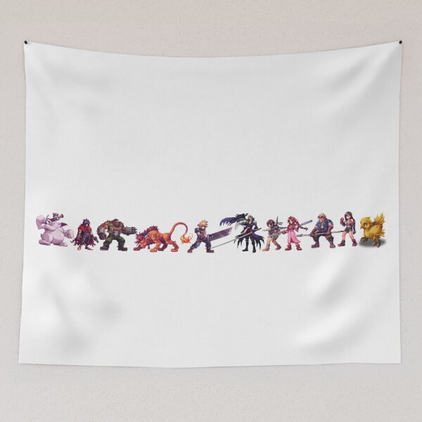 Item preview, FF7 designed and sold by 8BitGlassware.