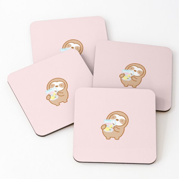 Item preview, Cute Pink Lemonade Sloth  designed and sold by theslothinme.