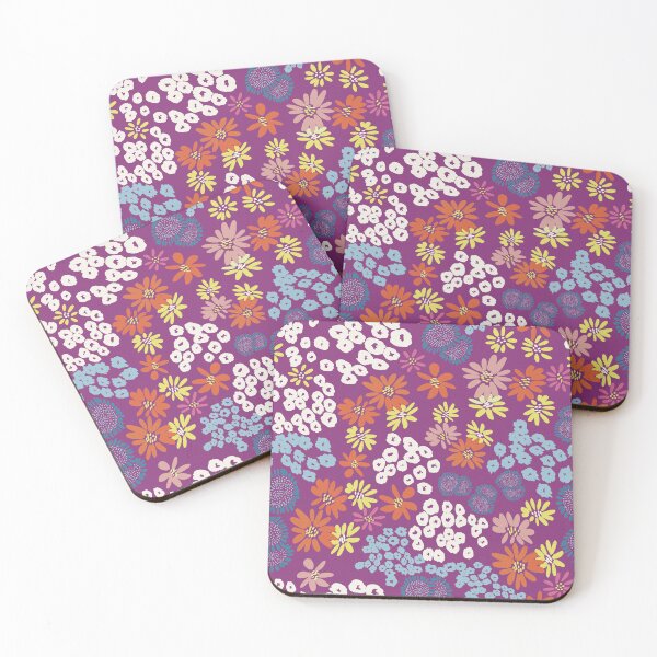 Item preview, Purple summer floral  designed and sold by SisterlyLove.