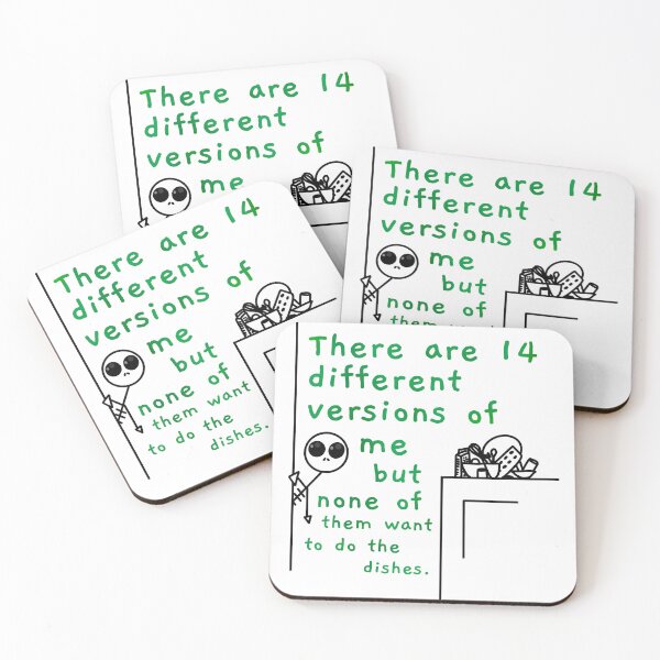 Item preview, None of me wants to do dishes (green) designed and sold by O1RSH.