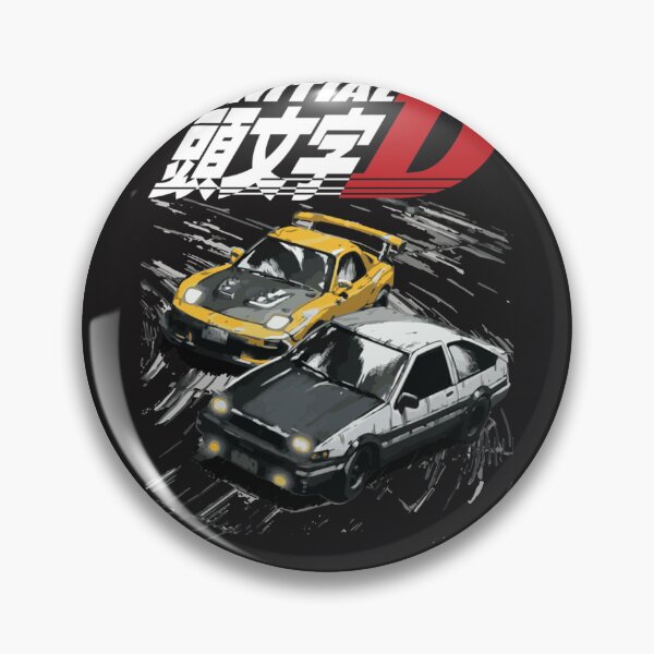 Item preview, Mountain Drift Racing Initial D Tandems AE86 vs FD rx-7 Camiseta clásica designed and sold by murphyow.