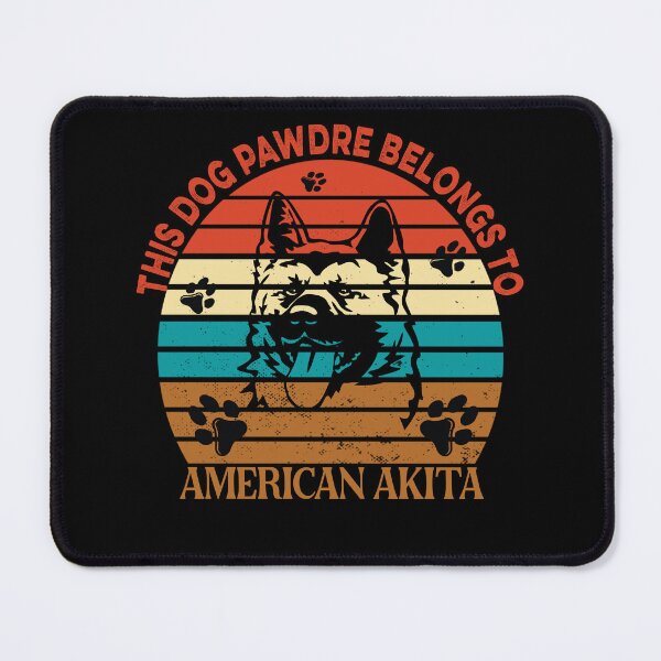 Item preview, Dog Pawdre Dad American Akita Owner Vintage designed and sold by Cuddlythopia.