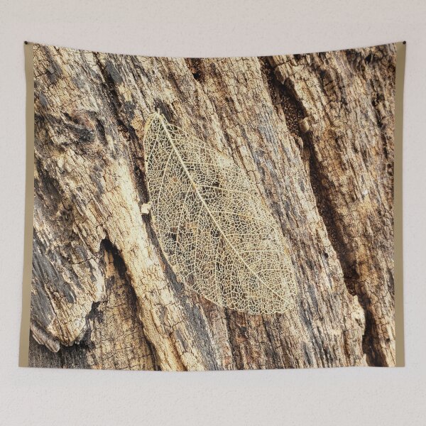 Item preview, Leaf Skeleton on Wood designed and sold by NJartbyNJacobson.