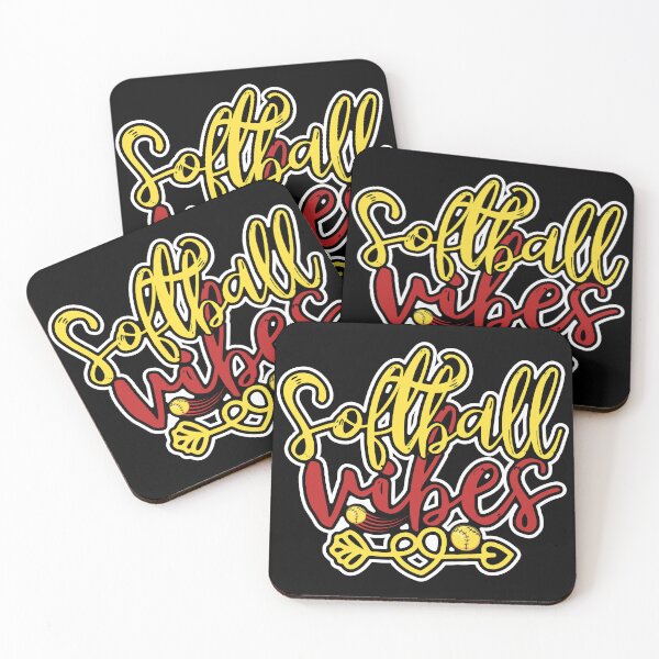 Item preview, Softball Vibes Heart Fastpitch designed and sold by 99Fastpitch.