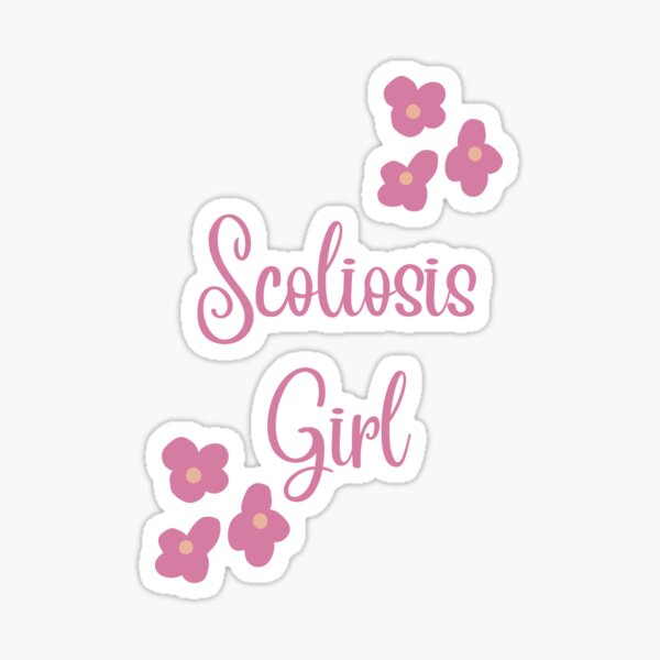 Item preview, Copy of Scoliosis Girl (Pink) designed and sold by hopescoliosis.