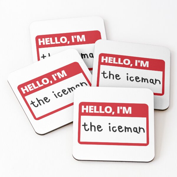 Item preview, Funny name tag kimi raikkonen the iceman designed and sold by ff1merch ..